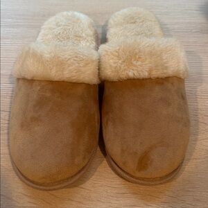 Charter Club Tan Slippers